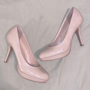 Nude Platform Pump Heels​​​​​​​​​​
